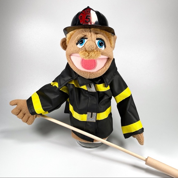 Melissa & Dough Firefighter Puppet